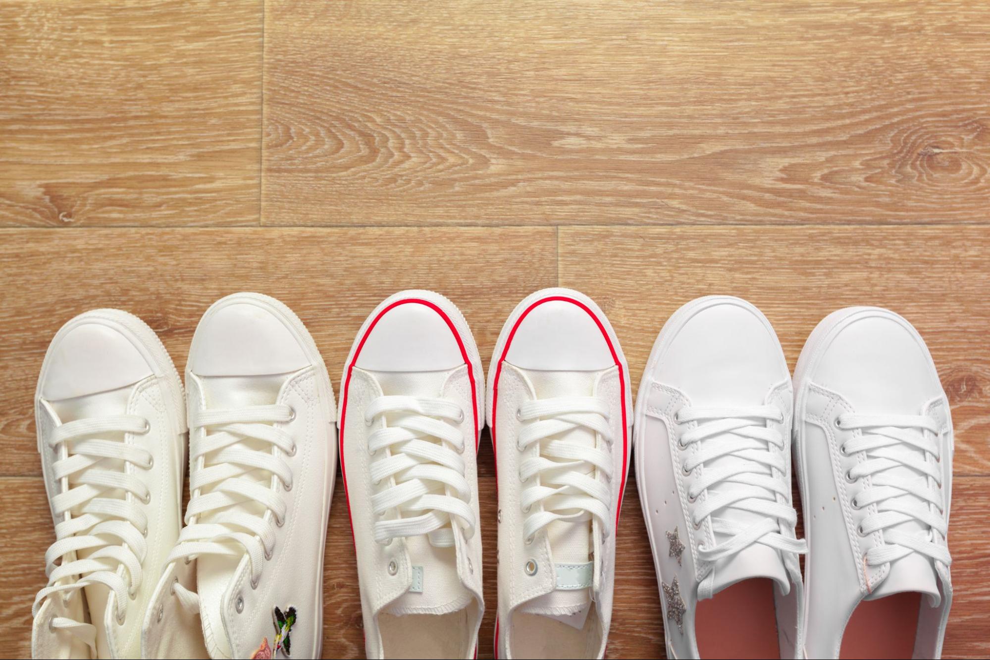 limpiar zapatillas blancas de lona