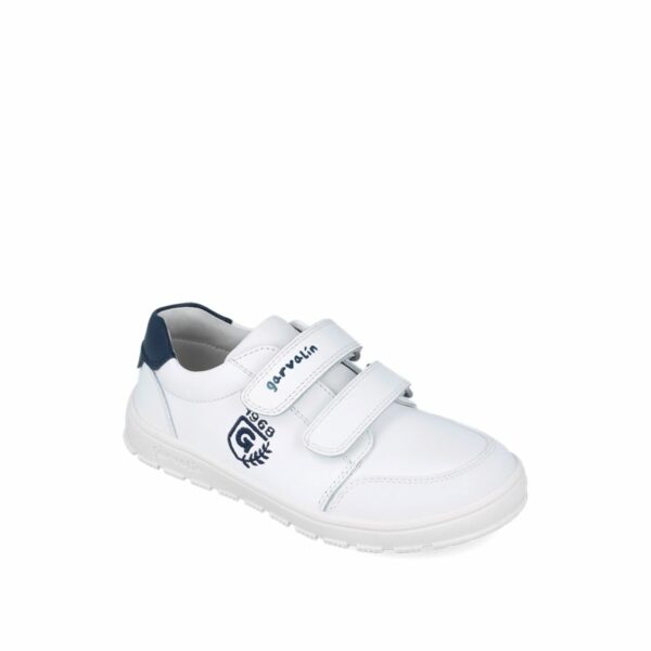 Zapatillas de deporte Garvalín modelo 252510 blanco/marino - Imagen 2