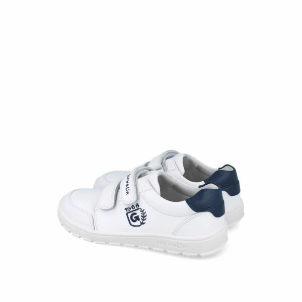 Zapatillas de deporte Garvalín modelo 252510 blanco/marino - Imagen 4