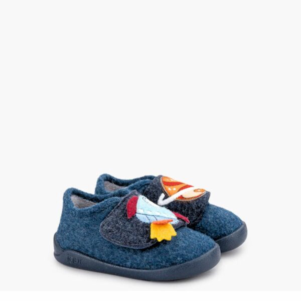 Zapatillas de estar por casa respetuosas, de la marca Igor modelo Homie Espacio marino