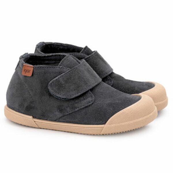 Botitas Safari respetuosas, de la marca Igor modelo Tui antracita (gris)