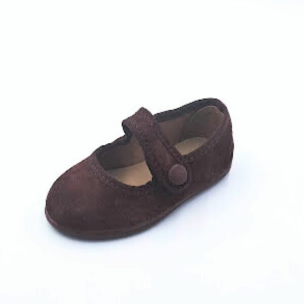Merceditas serraje Chuches 900/s RIB velvet (burdeos)