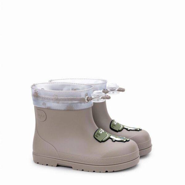 Botas de agua respetuosas, de la marca Igor modelo, Mendi dino taupe