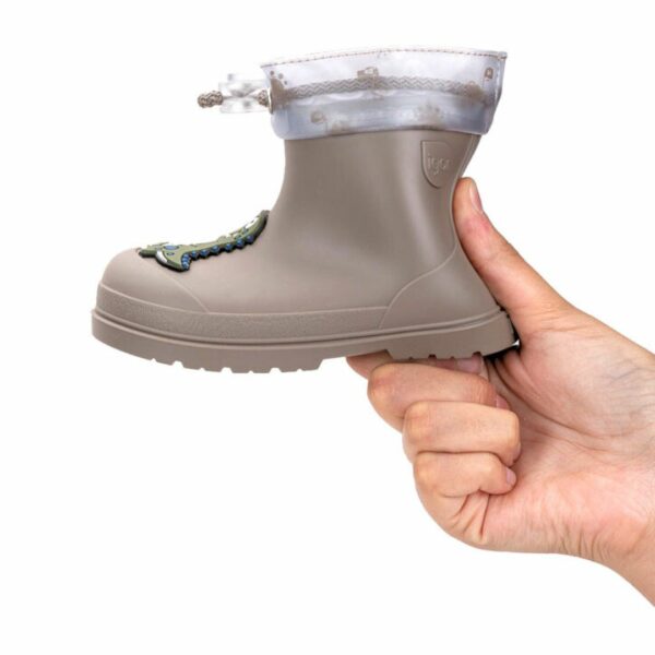 Botas de agua respetuosas, de la marca Igor modelo, Mendi dino taupe - Imagen 4