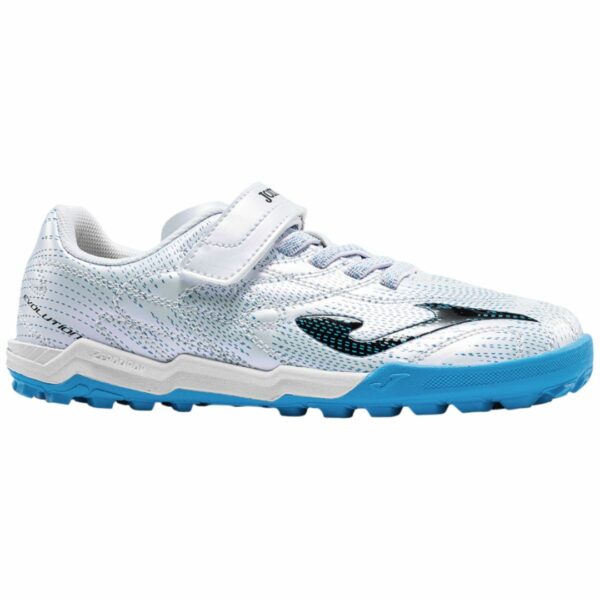 Botas de fútbol de la marca Joma, modelo Evolution Barefoot 2532 white Turf - Imagen 2