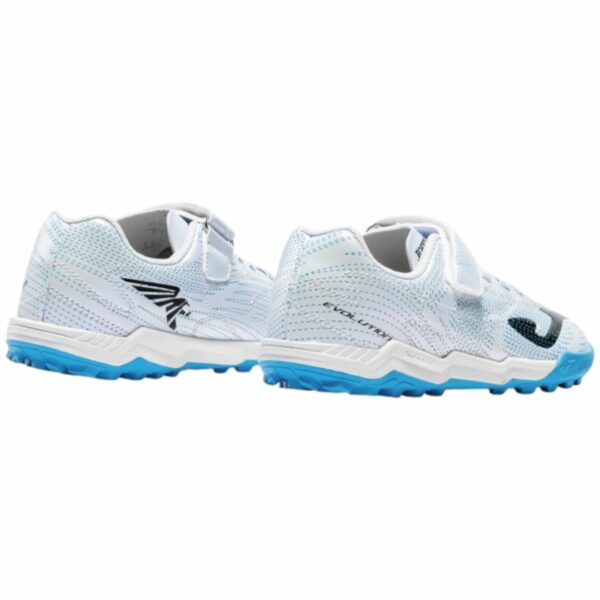 Botas de fútbol de la marca Joma, modelo Evolution Barefoot 2532 white Turf - Imagen 4