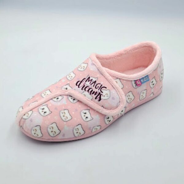Zapatillas de estar por casa de la marca Garzón modelo N4348.246 gatitos rosa