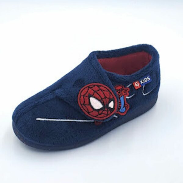 Zapatillas de estar por casa de la marca Garzón modelo N4245.247 Spiderman azul marino