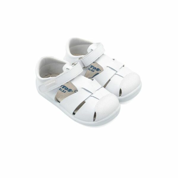 Sandalias de Titanitos, modelo Félix blanco