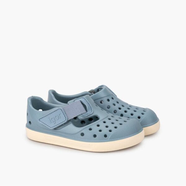 Cangrejeras respetuosas de la marca Igor modelo Malibú en color océano