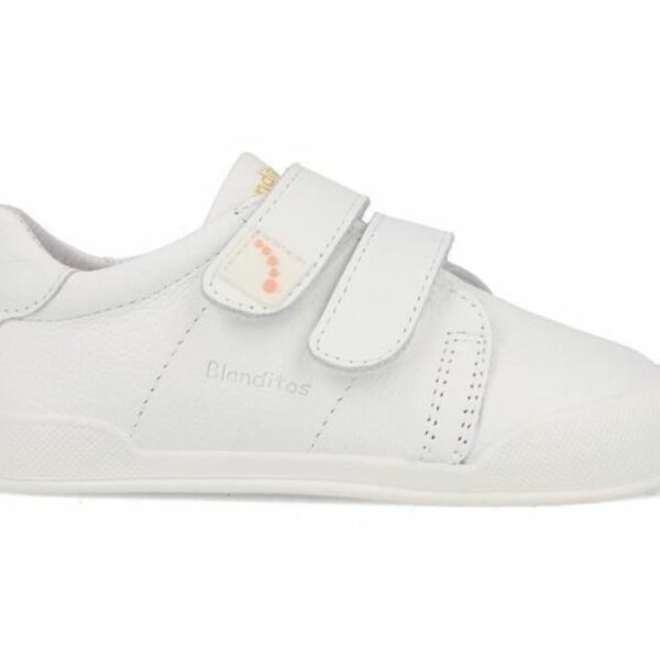 Zapatillas de deporte Blanditos modelo Londres blanco log